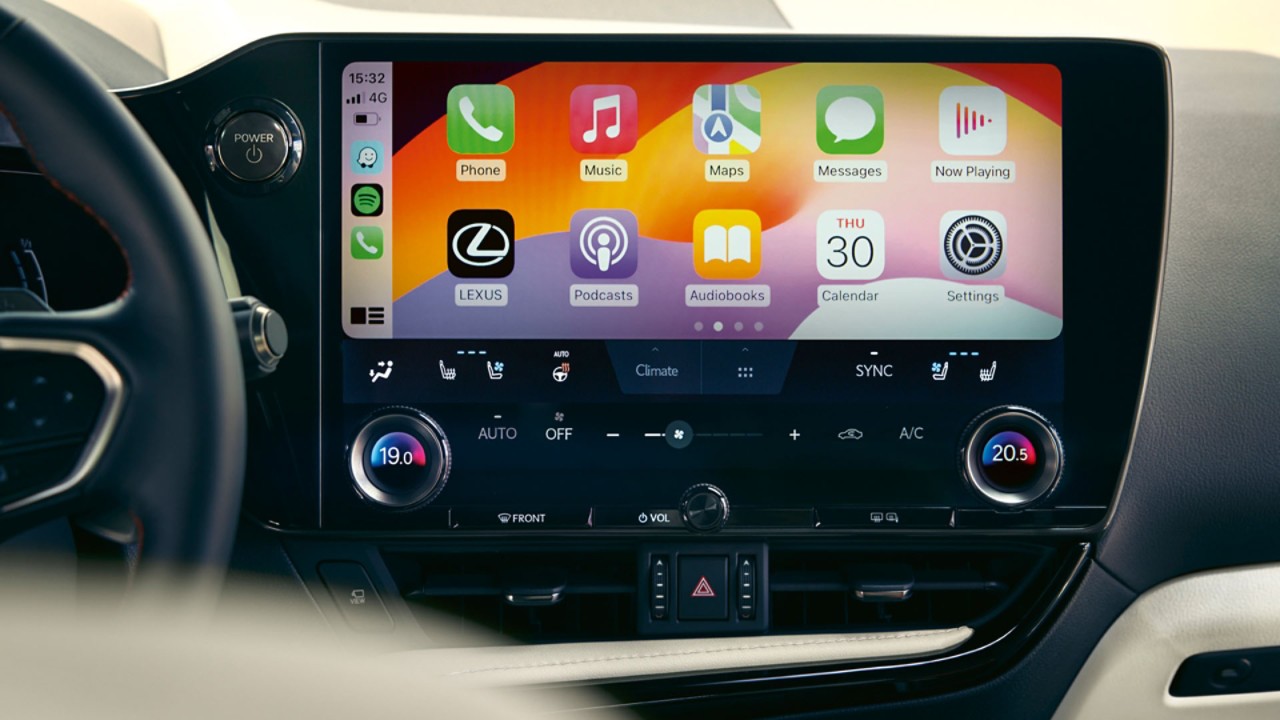 Lexus NX 14 inch touchscreen